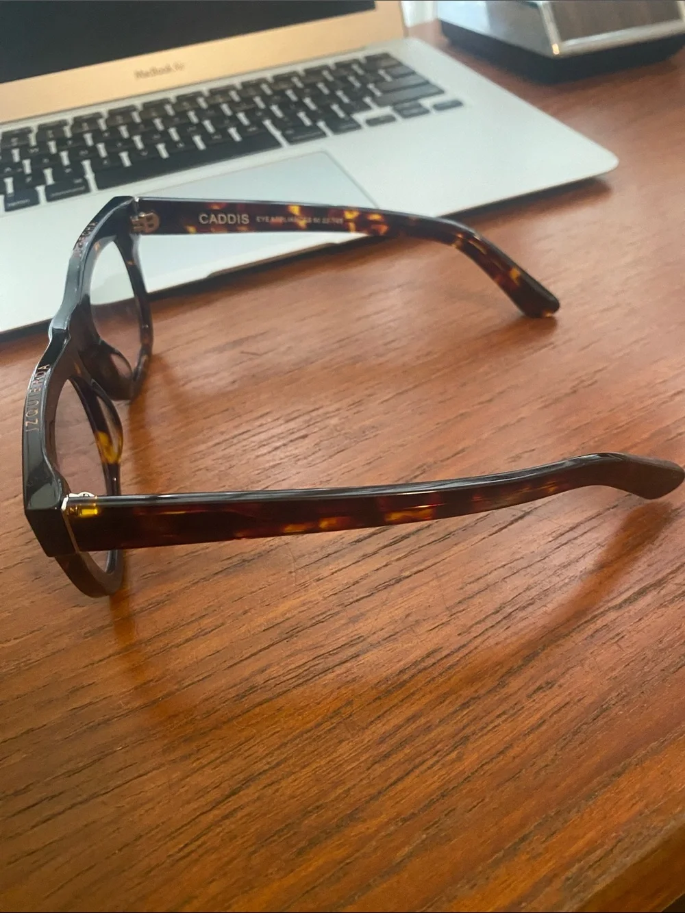 CADDIS Women's Tortoiseshell Square Eyeglasses - Brown